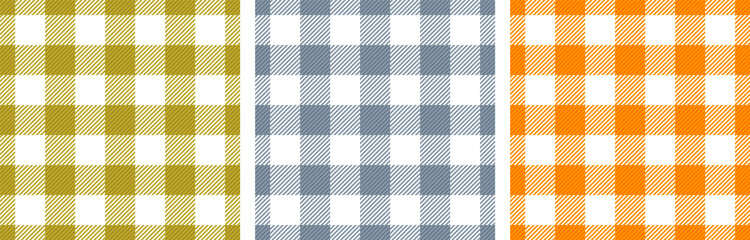 Sticker - Tartan cloth crossed stripes abstract seamless paterns design. Plaid tartan