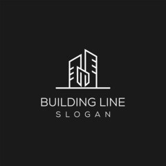 Wall Mural - Building Construction Logo Vector Design Template