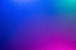 canvas print picture - Color gradient background. Grain texture. Holographic uv led illumination. Neon light blue magenta pink glitter on bright shimmering fluorescent abstract overlay.