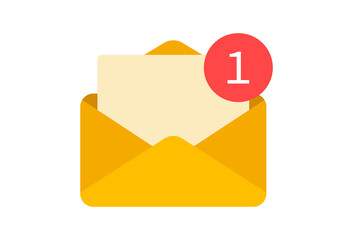 Vector email icon. Message vector symbol