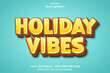 © Kardus Studio - Holiday Vibes cartoon 3D Editable Text Effect
