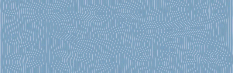 blue colored striped vector background with abstract wave lines pattern