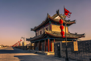 Amazing landmark in the historical city of Xi'An, ancient capital of China