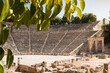 Ancient Theatre of Epidaurus with no people - Amphitheater, Epidaurus, Peleponnese, Greece