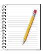 vector illustration blank lined notebook with pencil. top view.