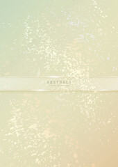 Wall Mural - Vector abstract shiny luxury background in light soft pastel colors with golden spots. A4 premium modern gradient template with splash texture for elegant wedding invitation, card or notebook cover