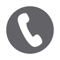 Wall Mural - telephone service icon