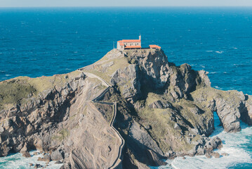 Canvas Print - San Juan de Gaztelugatxe, Spain