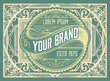 © Roverto - Western card with vintage style