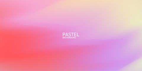 Wall Mural - abstract vector background soft pastel gradation bright creative ideas