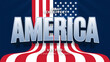 © Crealive.Studio - Editable text style effect - United States of America text with flag style theme