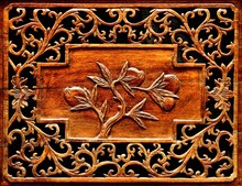 Wood Carving Patterns On Doors And Windows Of Traditional Chinese Classical Buildings