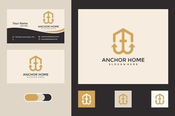 Poster - anchor home  logo design