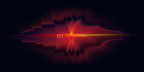 Wall Mural - conceptual cosmos background design. vector illustration in concept of technology, communication, sc