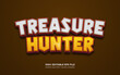 © Fauzan - Treasure Hunter 3D editable text style effect