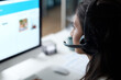 © Nicholas Felix/peopleimages.com - Fully skilled in providing quality customer support. Shot of a young woman using a headset and computer in a modern office.