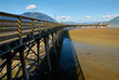 © maxdigi - Shuswap Lake Pier BC. The long pier in Shuswap lake. Salmon Arm, BC. Canada.