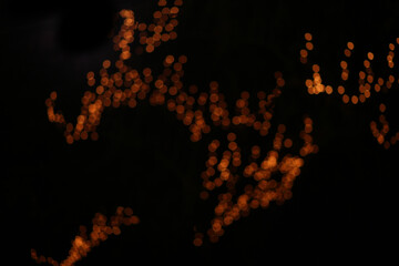 Wall Mural - abstract blurred light element that can be used for cover decoration or background