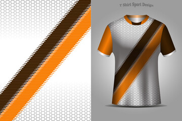 Wall Mural - Abstract football jersey template sport t shirt design