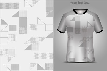 Wall Mural - Abstract football jersey template sport t shirt design