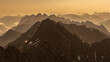 Lechtaler Alpen im Morgenlicht