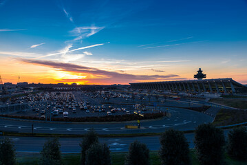 Wall Mural - the dulles international airport usa