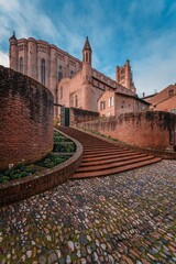 The Cathedral Basilica of Saint Cecilia (French: Basilique Cathédrale Sainte-Cécile d'Albi), also known as Albi Cathedral after rain