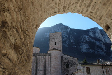 Canvas Print - Antica abbazia