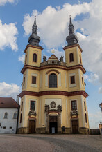 Church Of The Discovery Of The Holy Cross (Kostel Nalezeni Svateho Krize) In Litomysl, Czech Republic
