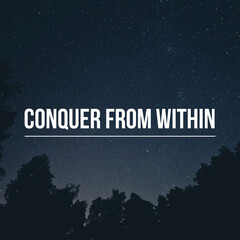 Wall Mural - the inspirational and motivational quotes about success, health and life.