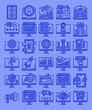© Icello.id - set of icons for web digital marketing, promotion and campaign