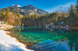 Blausee im Kandertal in der Schweiz