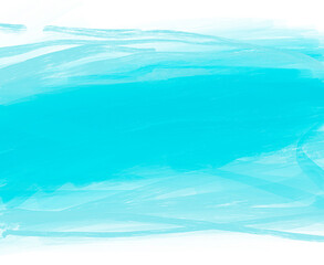 transparent watercolor sea ocean wave blue turquoise colored background. gradient from white to blue