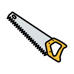 Poster - Hand Saw Icon