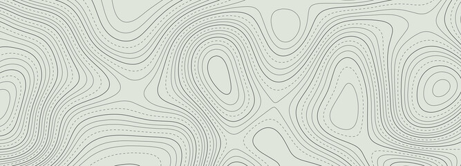 Topographic map. Geographic mountain relief. Abstract lines background. Contour maps. Vector illustration.