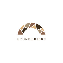Stone Bridge Logo Vector Design