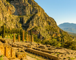 Canvas Print - Delphi Sanctuary, Phocis, Greece