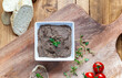 Home-made pate from chicken liver