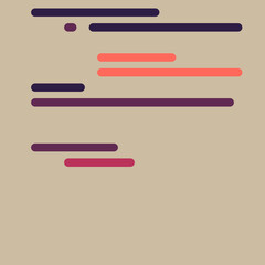 Code on screen vector illustration, flat cartoon coding lines simulation