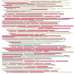 Code on screen vector illustration, flat cartoon coding lines simulation