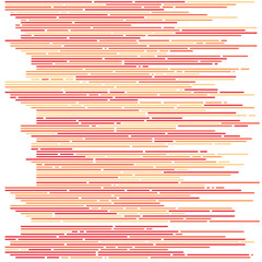 Code on screen vector illustration, flat cartoon coding lines simulation