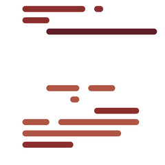 Code on screen vector illustration, flat cartoon coding lines simulation