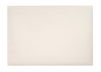 Poster - White envelope C4 isolated background. top view