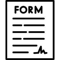 Poster - Form Icon 