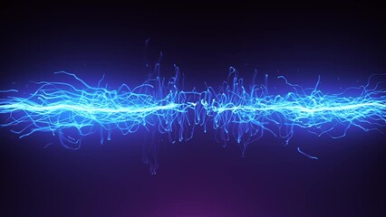 Wall Mural - abstract energy forcefield particles background loop/ 4k animation of an abstract wallpaper backgrou