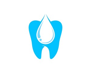 Sticker - Healthy tooth with water drop inside