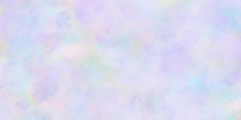 Wall Mural - Very Light Pastel watercolor background for spring and Easter with purple and blue hues