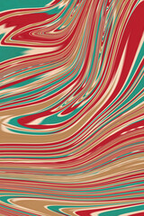 Wall Mural - colored graphic elements. dynamic lines. gradient banners with smooth liquid shapes. template for th