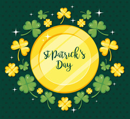 Wall Mural - saint patricks day illustration