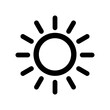 słońce - ikona słońca